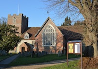 South front of St James, Bramley
