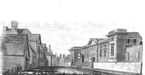 Jewry Street, Wicnhester in 1817
