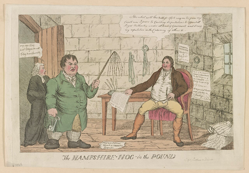 Cobbett in Newgate Prison