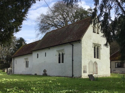 Exterior of St Mary's, Ashley
