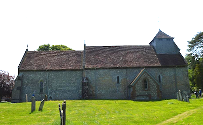 Exterior view of the church