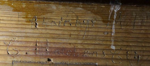 Graffito - C Hutchens, choirboy