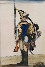 Image of an Hessian Trooper