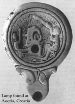 Oil lamp from Asseria.