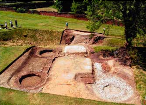 Excavations of a gatehouse at Basings House