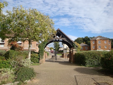 Site of Woolston floating bridge